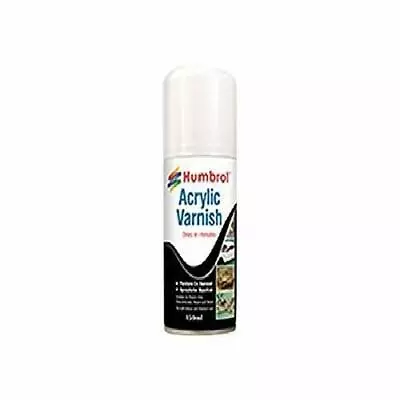 Humbrol AD6035 150ml Spray Varnish 35 Acrylic Varnish Gloss • £12.99