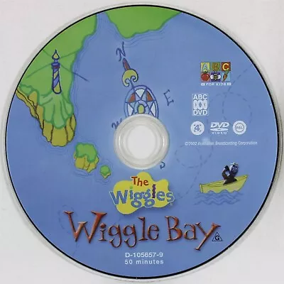 The Wiggles Wiggle Bay (DVD 2002) Disc Only • $2.99