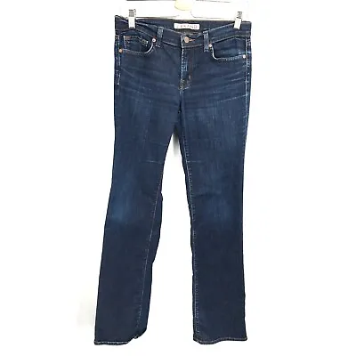 J BRAND Slim Boot Cut Bootcut Classic Mid-rise Jeans Dark Wash Blue 28 • $27