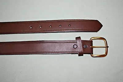2 Lot New Mens Us Postal Approved Work Belt 1409 Size 32 Genuine Cowhide Leather • $20