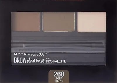 Maybelline Brow Drama Pro Palette #260  Deep Brown  NEW • $12.50