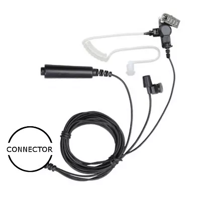 3-Wire Acoustic Tube Earpiece Palm PTT / Mic For Motorola EX GL GP PRO Series • $89.99