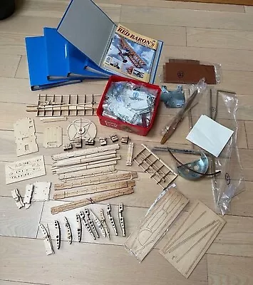 Hachette 'Build The Red Baron'. All Magazines & Parts - Part Of Wings Built • £200