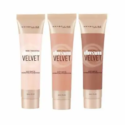 Maybelline Dream Velvet Foundation - 30ml - Choose Your Shade • £6.99