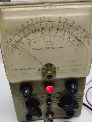 Heathkit V-6 Vacuum Tube Voltmeter VTVM. J10 • $33.25