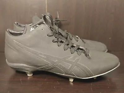 Asics Metal Baseball Cleats Mid Top Mens Size 11 • $45