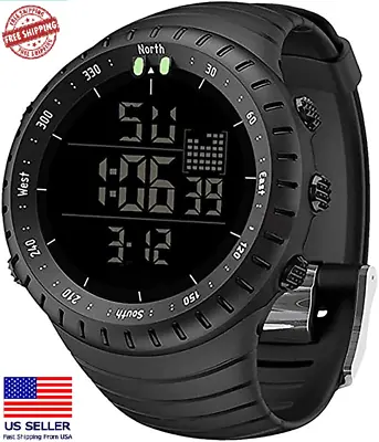 $28.99 • Buy Reloj Deportivo Para Hombre Relojes De Cuarzo Reloj Militar Digital De Buceo