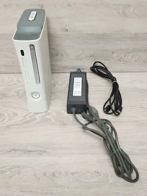 Microsoft Xbox 360 Pro White Console 20GB HDD Tested Working READ • $49.99