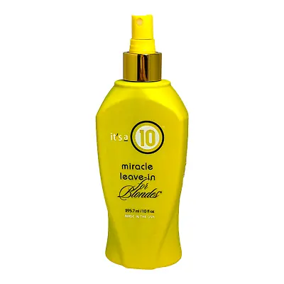 It's A 10 Miracle Leave-In For Blondes 295.7ml/10fl.oz. New  • $24.50