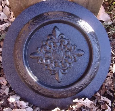 Fleur Mini Birdbath Mold Bird Feeder Plaster Cement Plastic Mould 9  X 1  Thick • $23.95