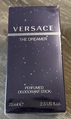 Versace The Dreamer Perfumed Deodorant Stick 2.5 Fl Oz Sealed Box • $29.95