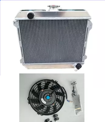 Aluminum Radiator+Fan For 1974-1979 Datsun 510 720 620 610 L20B 2.0L L4 Manual • $209