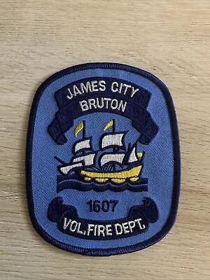 $4.99 • Buy James City-Briton Volunteer Fire Department Patch VA