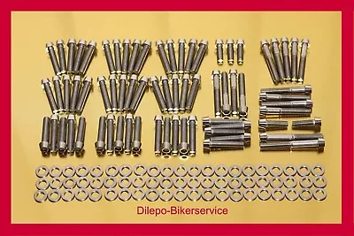 $114.50 • Buy Harley Davidson V-Rod Stainless Steel Conicle Bolt Kit Motor Engine Cover 140pcs