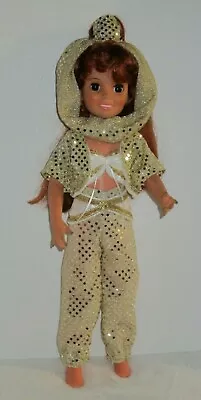 Adorable NO Doll 18  Ideal Crissy Doll I Dream Of Jeannie Gold  Outfit Costume  • $25