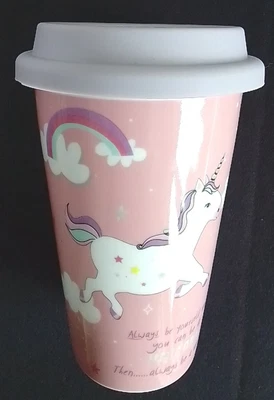 £12.99 • Buy Lesser & Paver Leonardo Collection Unicorn Thermal Travel Cup