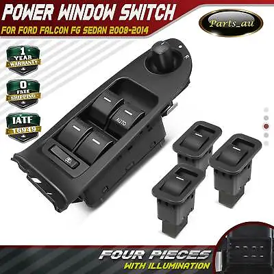 $33.29 • Buy Master+3 Single Power Window Switch For Ford Falcon FG Sedan 08-16 Illumination