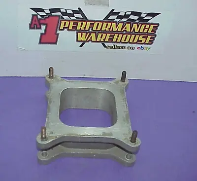 Aluminum 2  Tall Holley Open Barrell Carburetor Spacer • $25