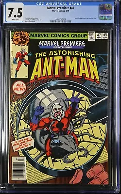 Marvel Premiere #47 - CGC 7.5 - WP 1st Scott Lang Ant-Man • $69.99