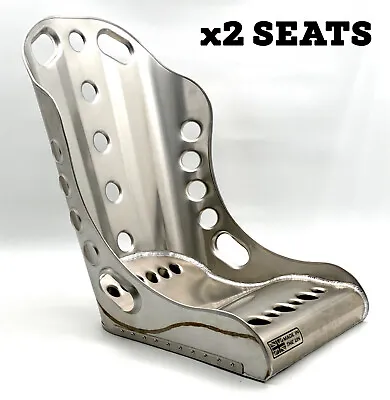 £450 • Buy Aluminium Bucket Seat, High Top Bomber 5 Point - X2 - Hot Rod, Classic, Retro