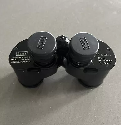 Vintage Sears 7 X 35 Binoculars Mod. 6243 • $25