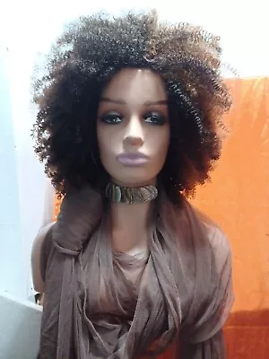 £18.99 • Buy Afro Two Tone Kinky Curly Wig