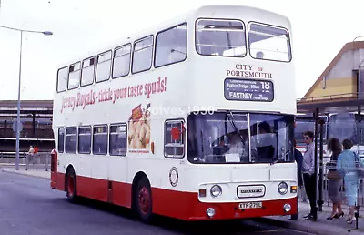 City Of Portsmouth Leyland Atlantean XTP 279L Original Bus SLIDE • £1.99