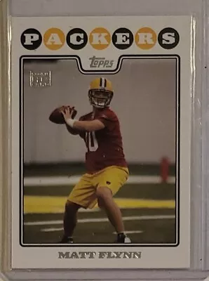 2008 Topps #342 Matt Flynn Green Bay Packers Football Card  • $1.08