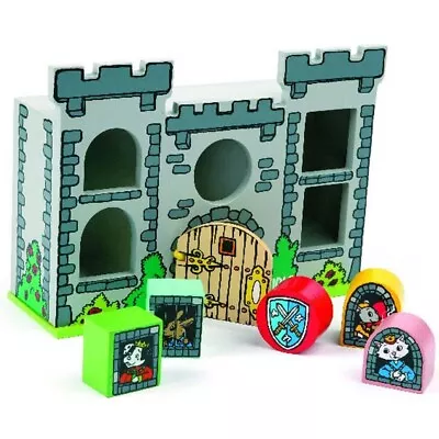 Tidlo Castle Shape Sorter By John Crane Educational & Fun Rrp $49.95  • $17