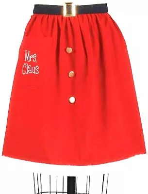 Kay Dee Designs Apron Hostess Mrs Santa Claus Red Christmas  • $18.19