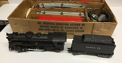 Louis Marx Streamline Steam Type Electrical Train Set ~ Untested But NEVER Used • $150