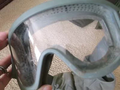 £24.98 • Buy Military Ess Goggles Foliage Green W/ Clear Lens