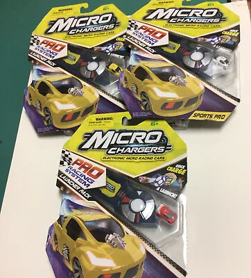 Micro Chargers Sports Pro Electronic Micro Racing Cars Quick Charge & Launch New • $85