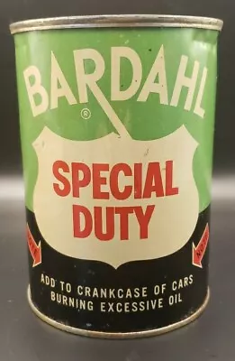 Vintage 1 QT Metal Bardahl Motor Oil Can. Empty • £48.66