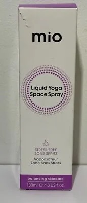 Mio Liquid Yoga Space Essential Oil Spray Stress Free Zone Spritz 130ml Vegan • £11.94