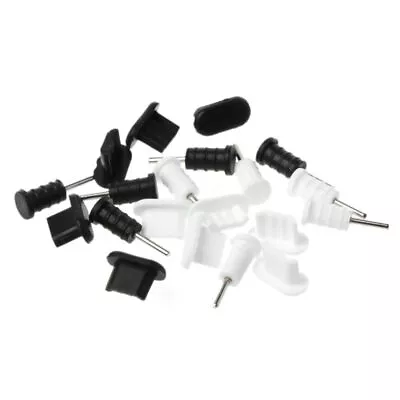 10 Sets Charging Port Micro USB Plug For Protection 3.5mm Earphone Jacksets Dura • £5.30