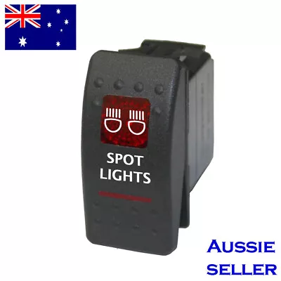 *Spot Lights Rocker Switch* Red 23 ARB Carling Type For Navara Hella Off Road... • $10.95