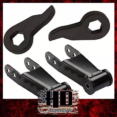 HD Suspension 3 -2  Lowering Drop Keys Shackles 1988-2007 K1500 Silverado Sierra • $65.30