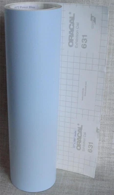 $12.99 • Buy Oracal 631 Matte POWDER BLUE Removable Vinyl 12  X 300  Roll #172 EZ REMOVE 25'