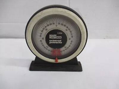 Vintage Sears Craftsman Magnetic Universal Protractor • $25