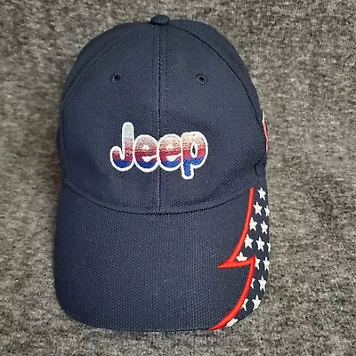 Jeep Hat All American Strapback Cap Flag Stars July 4th • $3.99