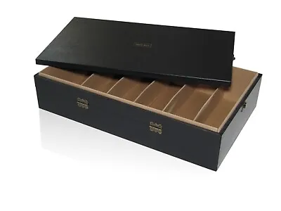 5400 MTG Card Storage Box In Gloss Black. Fits Sleeves & Deck Boxes For All TCG. • £54.99