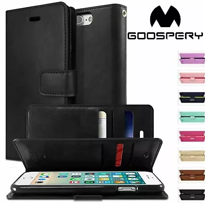 Flip Wallet Case Fit IPhone 7 8 Plus SE Flip Case Cover 6 6s Card Leather Soft • $12.99