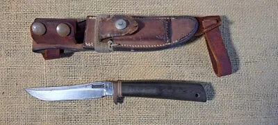 1960s VIETNAM-ERA VINTAGE RANDALL-MADE KNIFE Model 7-5 Stainless REDUCED • $950