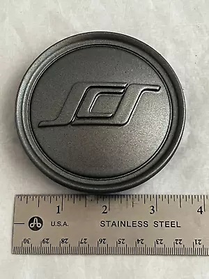 SCS Stealth Custom Series Matte Gunmetal Wheel Rim Hub Cover Center Cap BR6 • $42.50