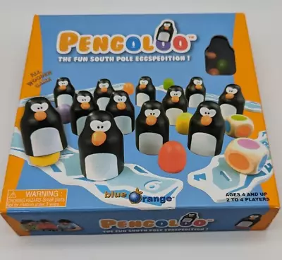 Pengoloo All Wood Board Game Blue Orange Games 2007 Penguins Printed Instruction • $10.39