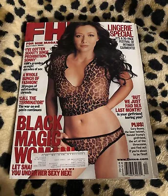 FHM Magazine December 2000 MELANIA TRUMP Shannen Doherty￼ MARILYN MANSON • $24.50