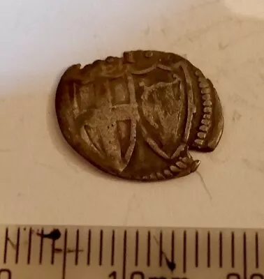 Small Commonwealth Hammered Silver Penny Oliver Cromwell 1649/60 • £90