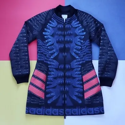 EXCLUSIVE SIGNATURE MARY KATRANTZOU X ADIDAS SEASON 1 Kaleidoscope Coat Dress • $327.14