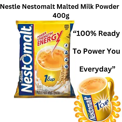 Nestomalt Nestle Drink Malted Milk Powder Drink Tea Energy Power Food Ceylon 400 • $21.99